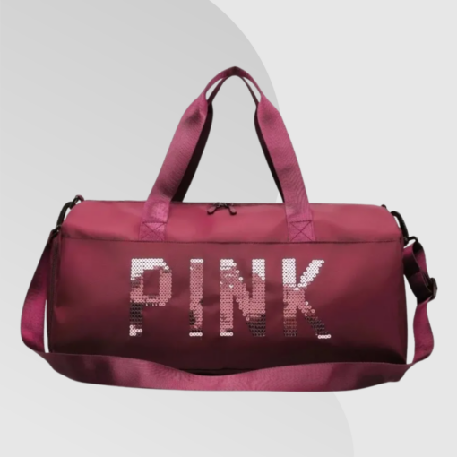 Bolsa / Mala Pink para Viagem ou Academia - Fitness
