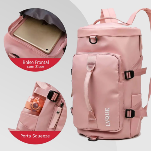 Bolsa / Mala Multifuncional 3 em 1 para Viagem ou Academia - Image 3