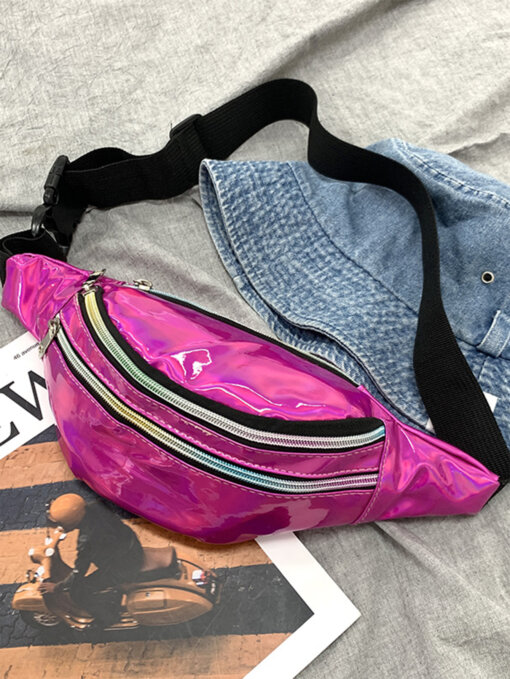 Pochete Com Cintura Ajustável Impermeável - Bolsa de Cintura - Image 2